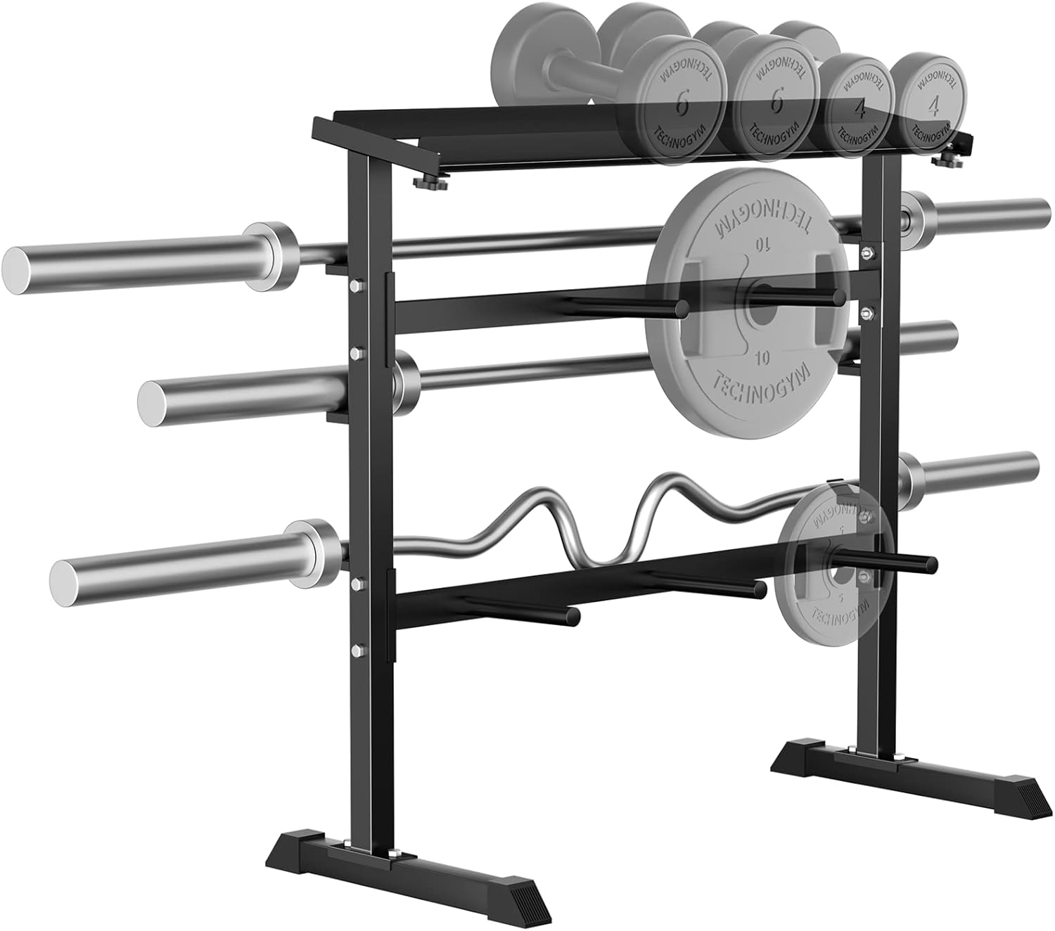 Home Gym Compact - Rack Porta Pesi per Allenamento di