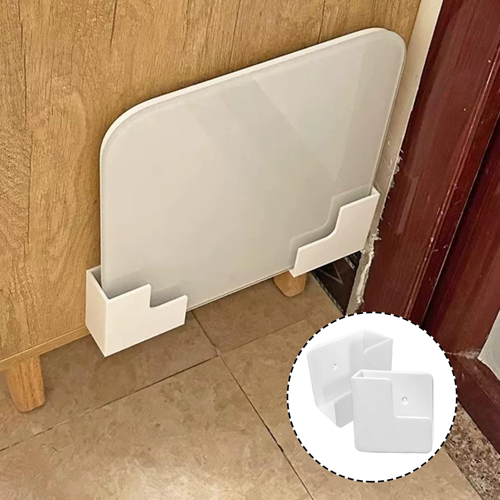 Home Gym Folding Rack - Supporto per bilancia senza foratura, portaoggetti