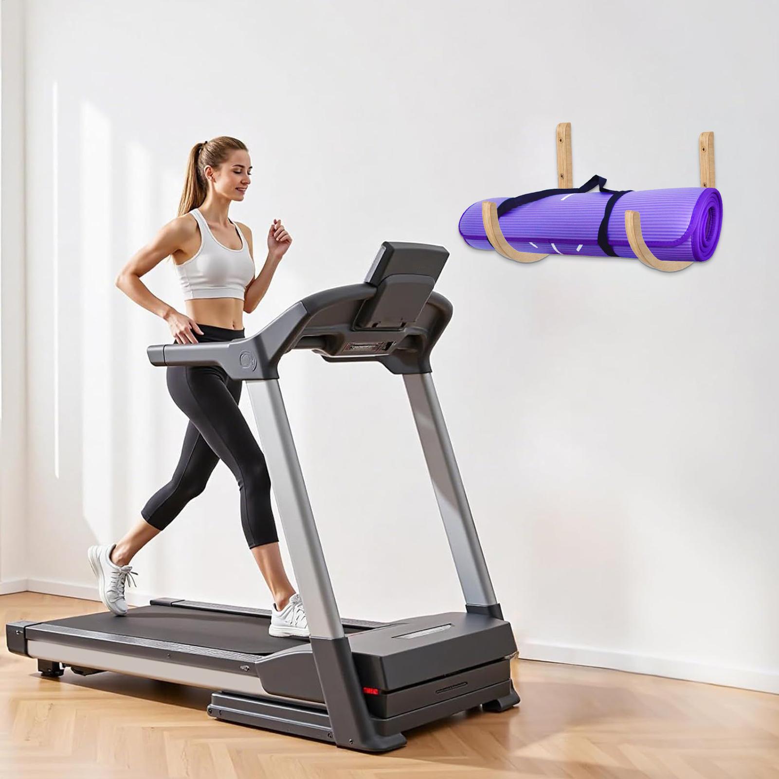 Home Gym Folding Rack - Porta tappetini yoga da parete in