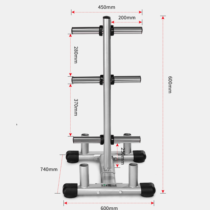Home Gym Folding Rack - Porta Pesi per Bilanciere, Supporto per