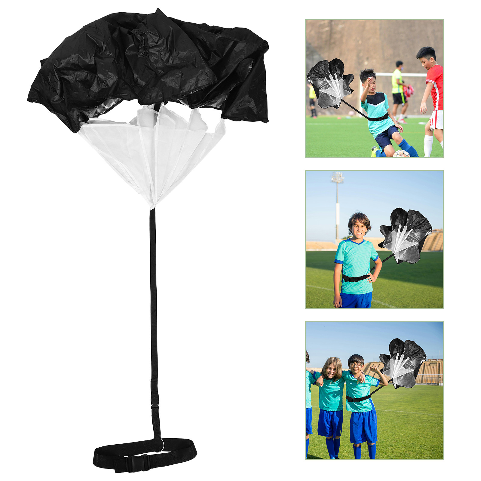 Speed Parachute Sprint - Paracadute di Resistenza con Cintura Indipendente