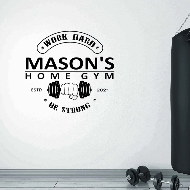 Adesivo Murale Personalizzato  - Home Gym Names recensione e prezzo