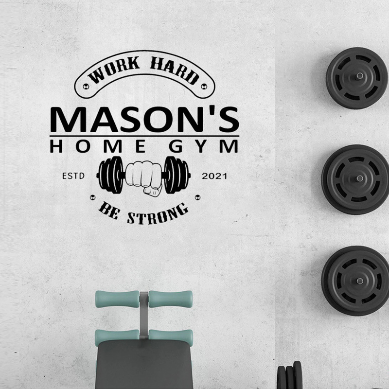 Adesivo Murale Personalizzato  - Home Gym Names recensione e prezzo