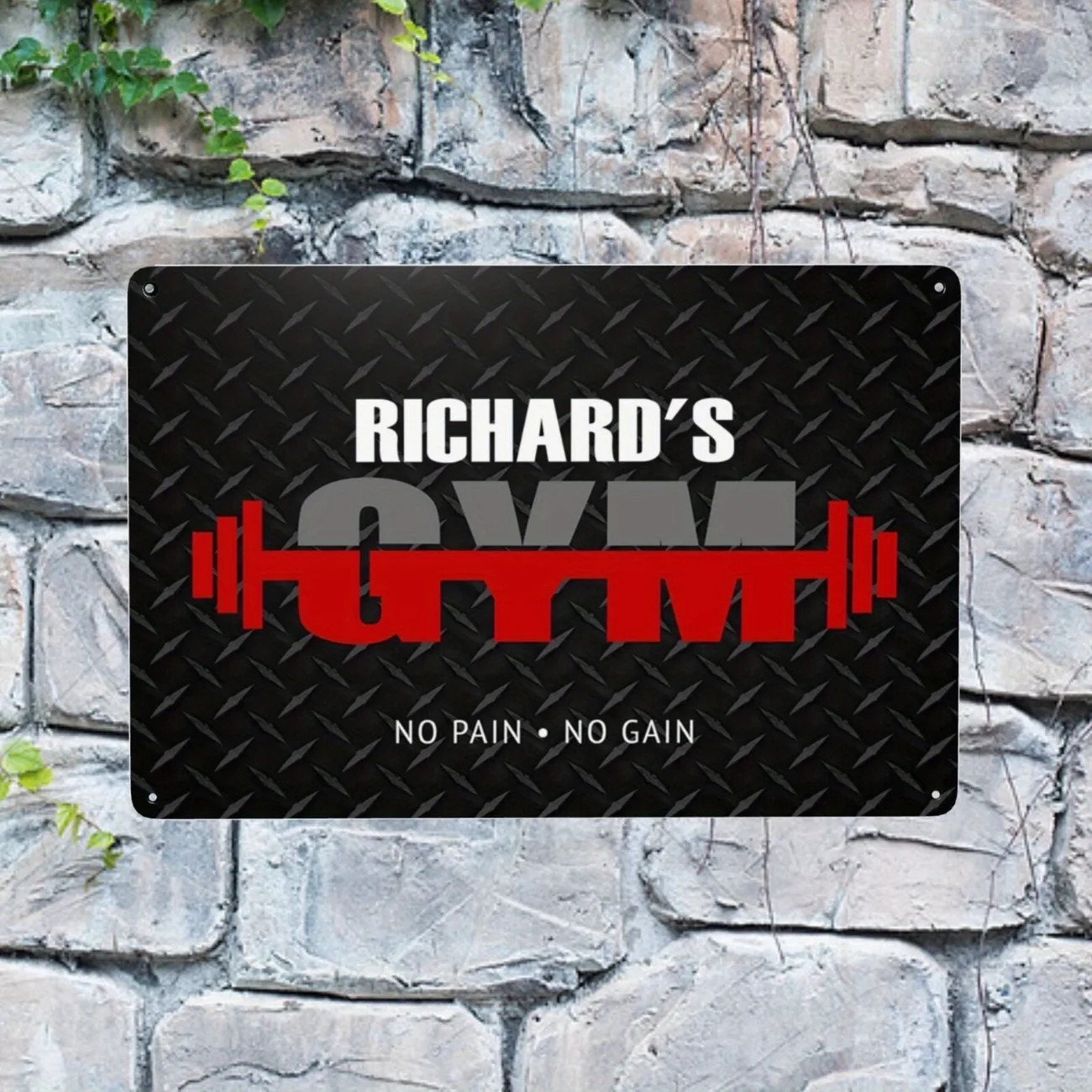 Insegna in Metallo Personalizz - Home Gym Names recensione e prezzo