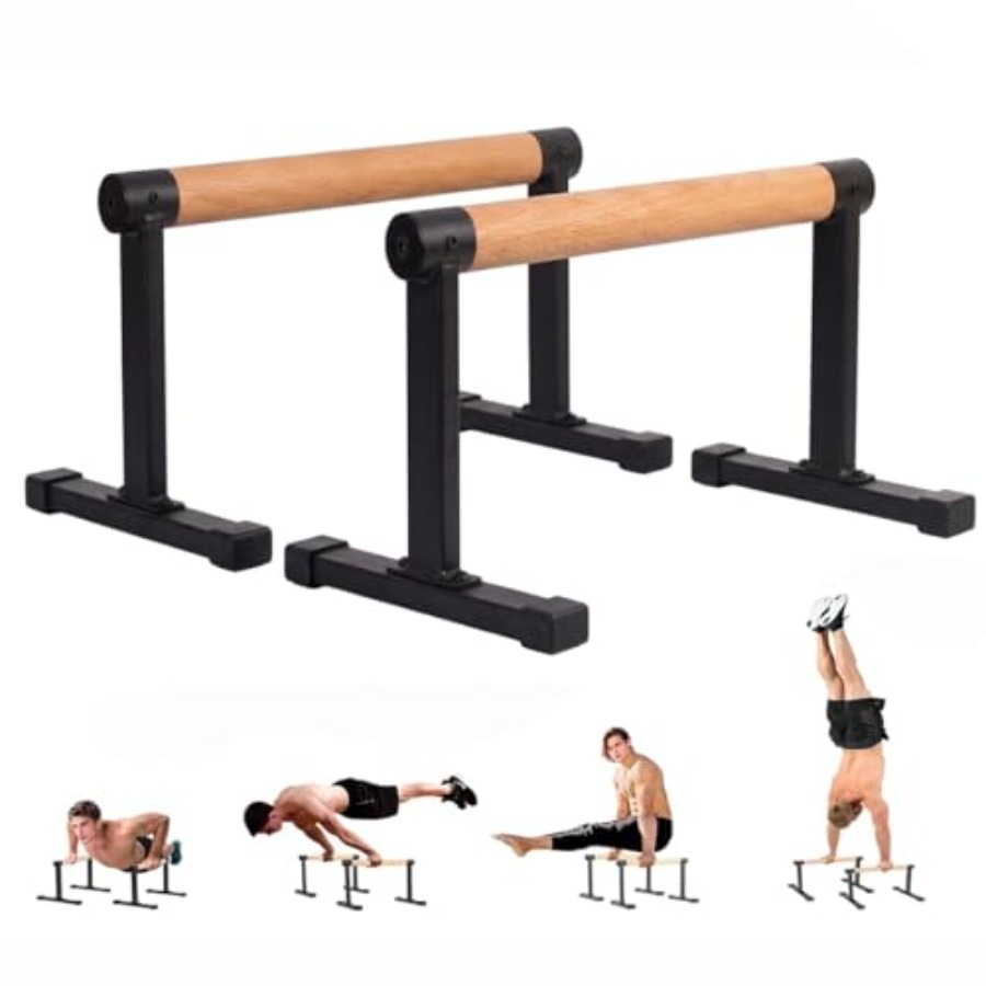Barre parallele in legno di fa - Home Gym Installation recensione e prezzo