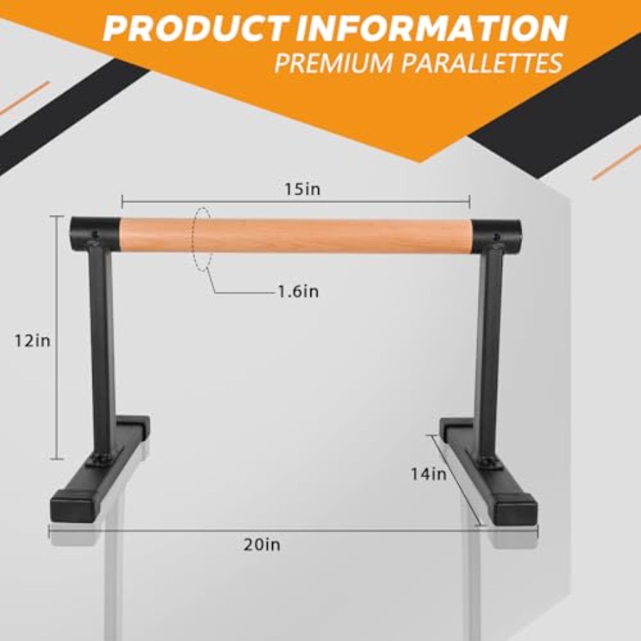 Barre parallele in legno di fa - Home Gym Installation recensione e prezzo