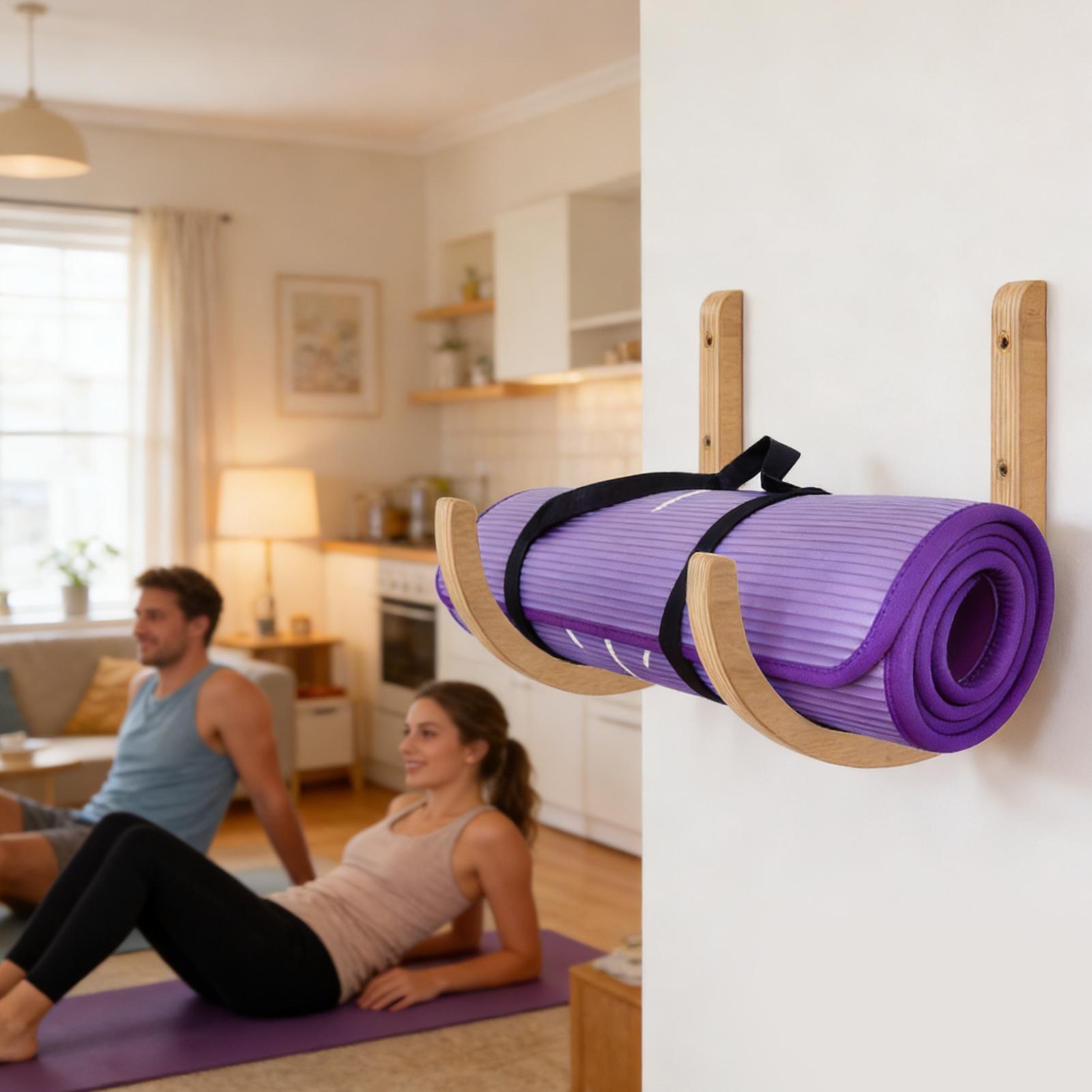 Porta tappetini yoga da parete - Home Gym Folding Rack recensione e prezzo
