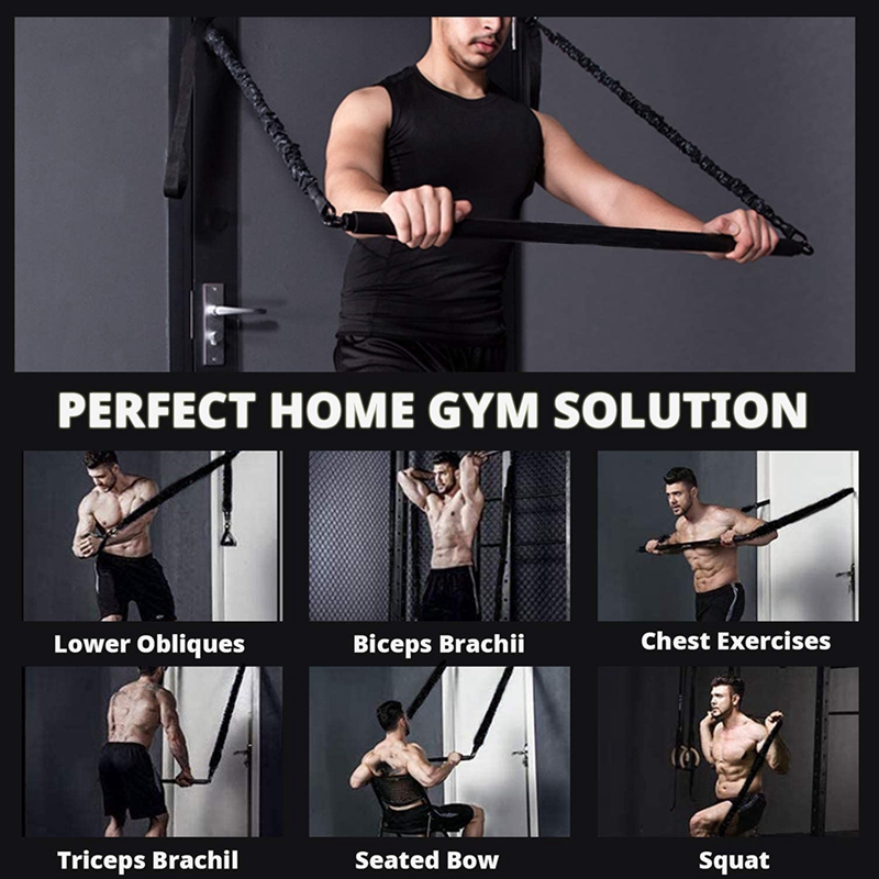 Barra per esercizi con bande d - Home Gym Budget recensione e prezzo