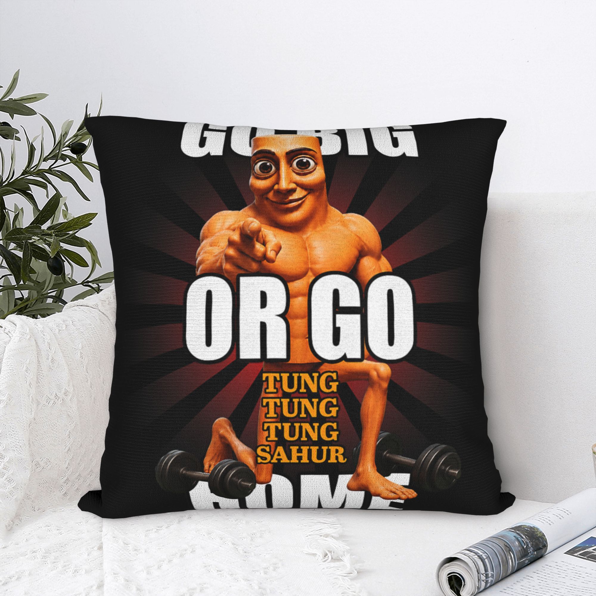 Federa per cuscino Go Big or G - Home Gym Yes Or No recensione e prezzo