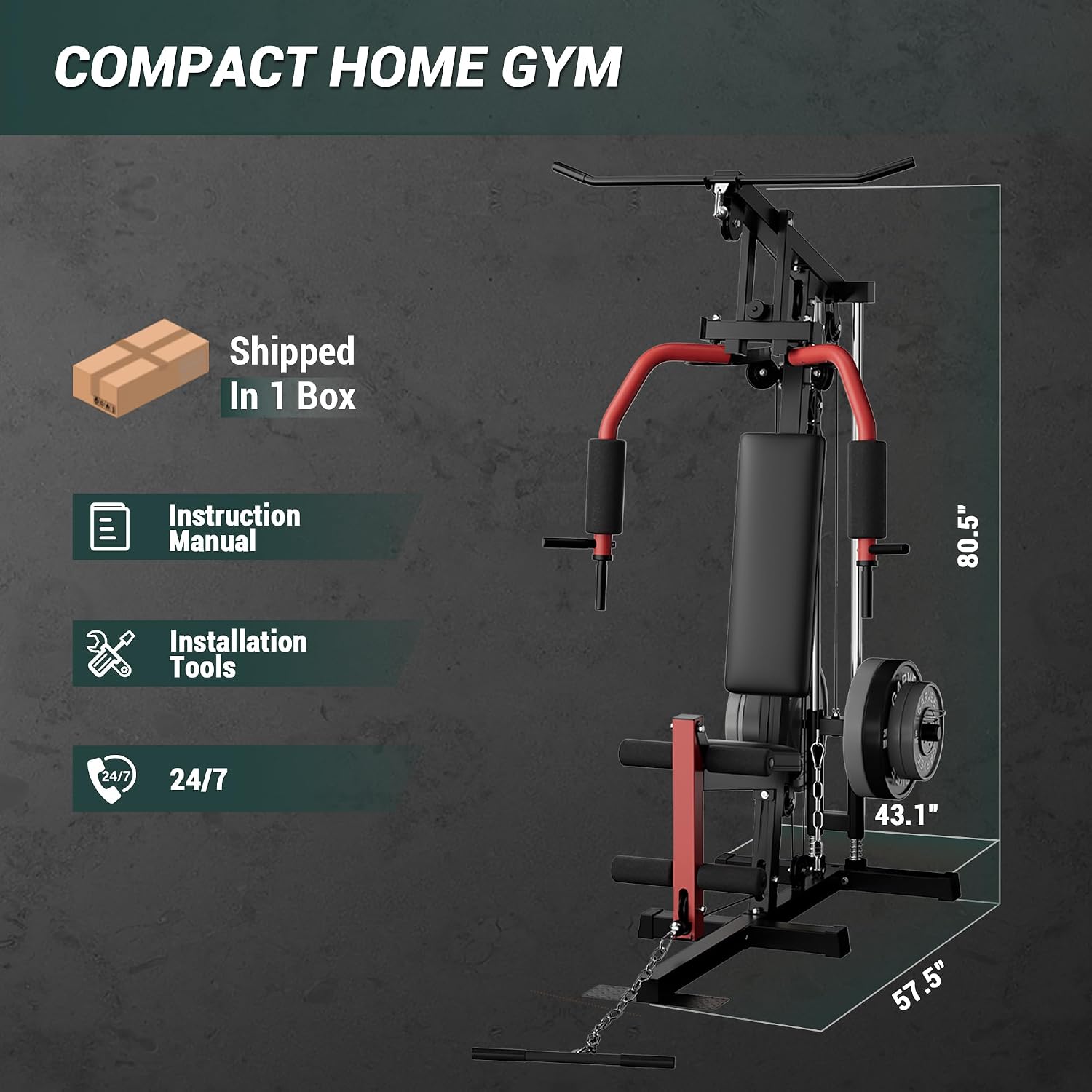 Attrezzo da palestra per tutto - Home Gym Lat Pulldown Machine recensione e prezzo