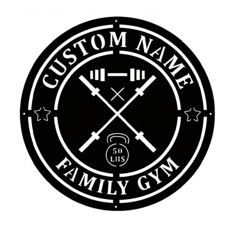 Insegna in metallo personalizz - Home Gym Names recensione e prezzo