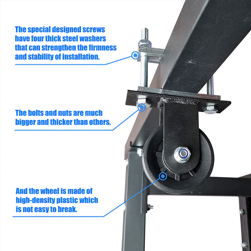 Sistema di pulegge per carichi - Home Gym Lat Pulldown Machine recensione e prezzo