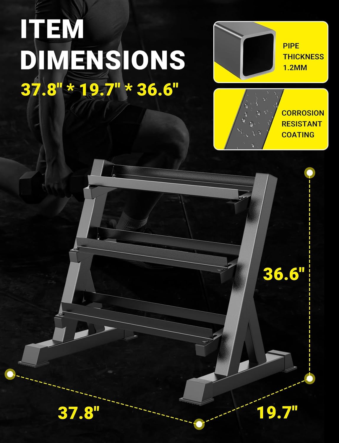 Porta manubri per palestra dom - Home Gym Compact recensione e prezzo